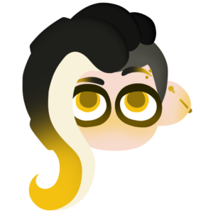 Splatoon Hero Mode style icon of yellow Octoling Boy